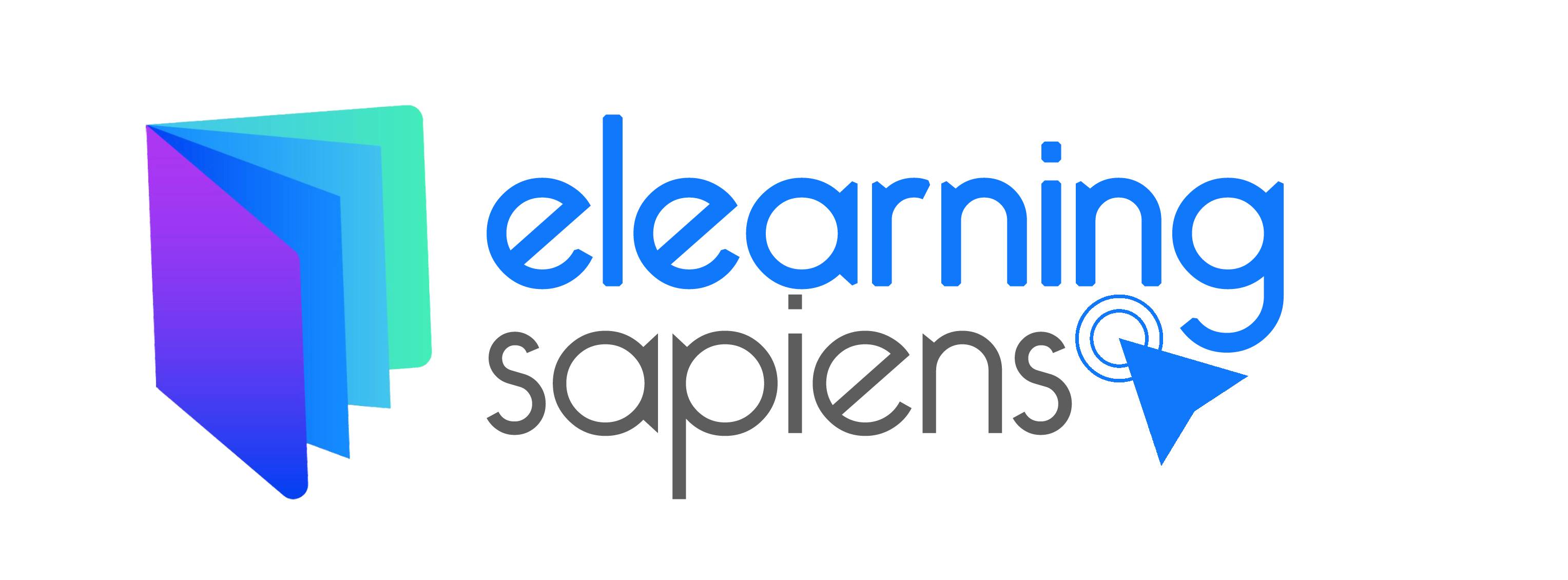 elearning sapiens logo color